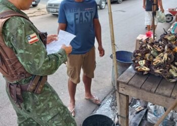 Cippa de Porto Seguro resgata crustáceos capturados irregularmente