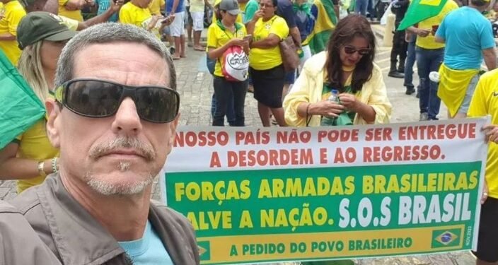 Baiano que participou do BBB liderou atos terroristas em Brasília