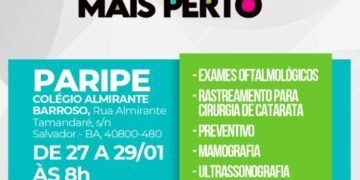 Ação itinerante leva atendimentos de saúde a Paripe