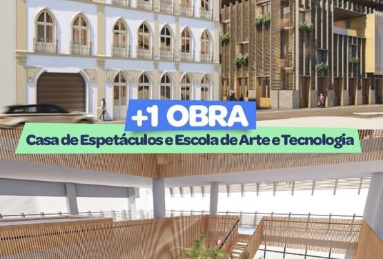 Prefeito revela desenho técnico da Escola de Artes e Tecnologia no Comércio