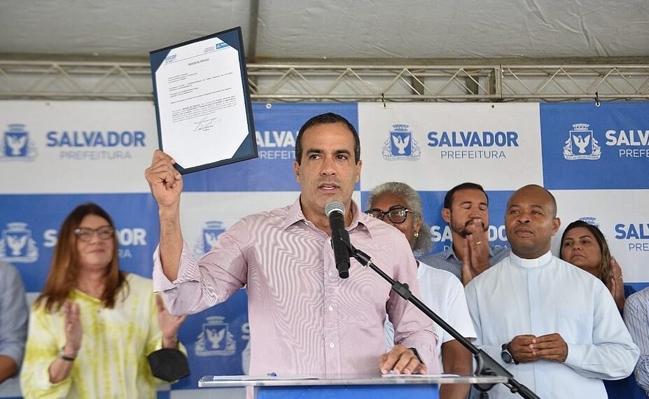 Prefeitura inicia requalificação do entorno da Igreja dos Alagados