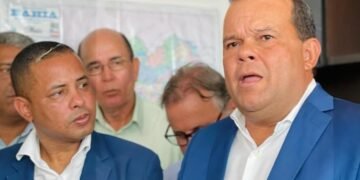 Geraldo Júnior vibra com vinda de prefeito de Santanópolis para o MDB