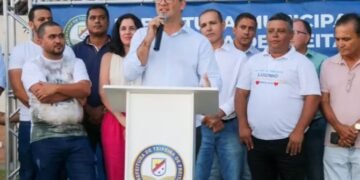 Prefeito Dr. Marcelo Belitardo assina ordem de serviço para obras no entorno do Shopping Teixeira Mall