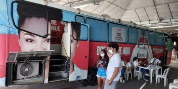 Unidade móvel da Hemoba estará na Estação da Lapa nesta semana