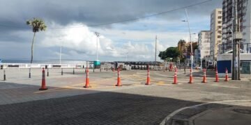 Festival da Cidade: trânsito é modificado na Barra para montagem de palco