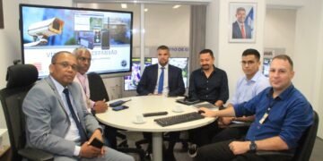 Integrantes da SSP do DF visitam Bahia para conhecer o Sistema de Reconhecimento Facial