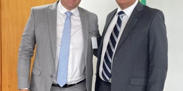 Niltinho se reúne com Rui Costa, em Brasília, para debater o desenvolvimento da Bahia