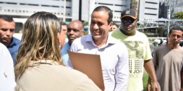 Prefeitura inicia obras de recuperação do canteiro da Av. Centenário