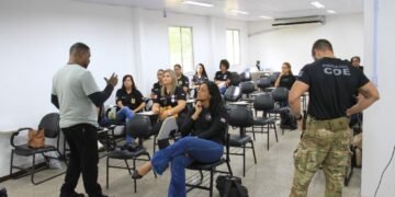 Coger capacita mulheres da SSP em Armamento e Tiro Policial na COE