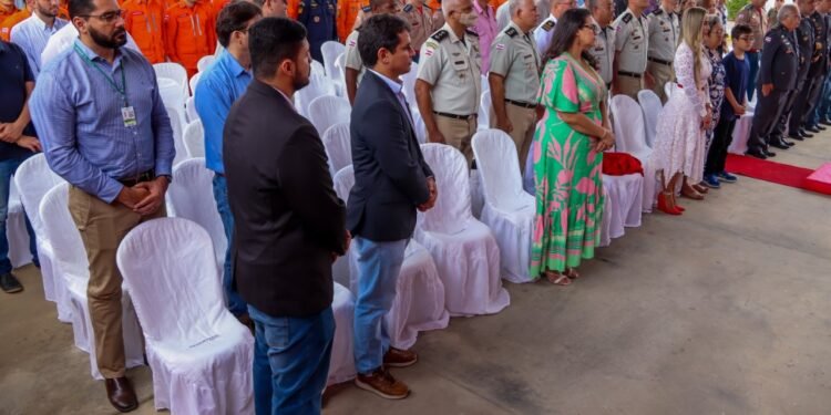 Jordávio Ramos prestigia passagem de comando do 9º Grupamento de Bombeiros de Juazeiro