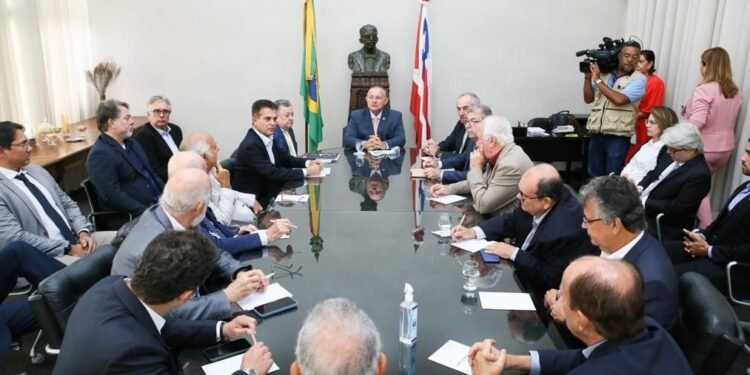 Presidente da ALBA recebeu 19 representantes do empresariado baiano