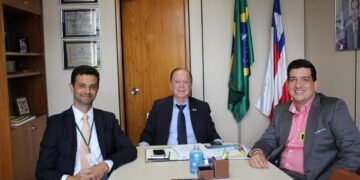 Em Brasília, Danilo Henrique e Plínio Oliveira buscam projetos para o Oeste