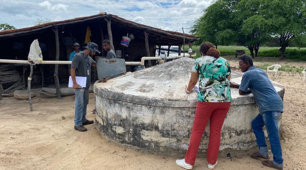 Programa de recuperação de cisternas da FLEM beneficia 200 famílias do semiárido baiano