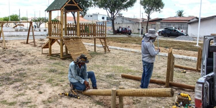 Após duas décadas de espera, Praça da Vila Tiradentes é requalificada pela Gestão Suzana Ramos e está prestes a ser entregue a população
