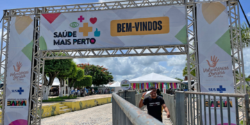 Em Lamarão, mais de 3 mil pessoas são atendidas no primeiro dia da Feira Saúde Mais Perto