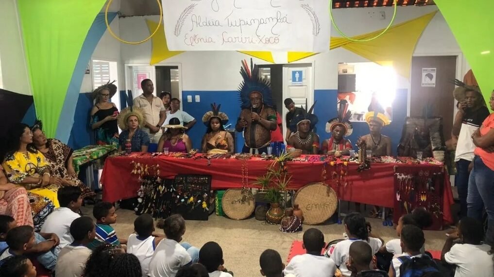 Prefeitura de Itanagra realiza projeto nas escolas sobre a importância dos povos originários