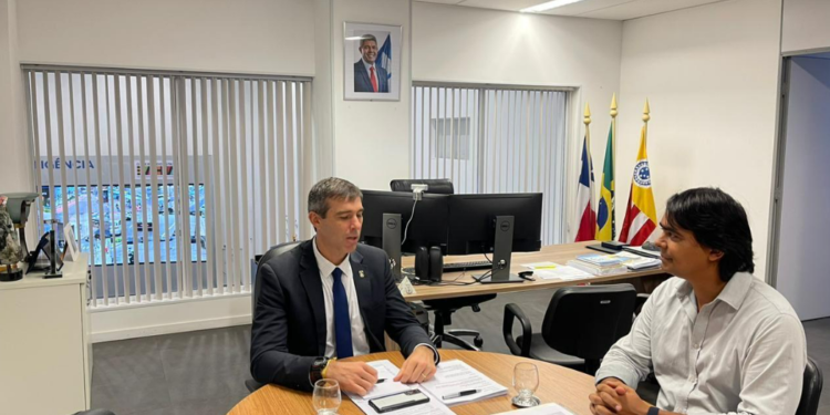 Prefeito de Candeias se reúne com secretário da Segurança Pública e defende união de forças