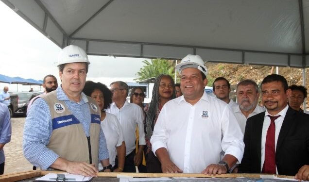Em Salvador, Geraldo Jr. visita contenções de encostas na Cidade Baixa