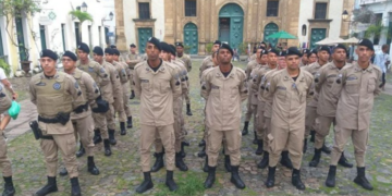 Policiamento é reforçado no Centro Histórico com mais 30 novos soldados