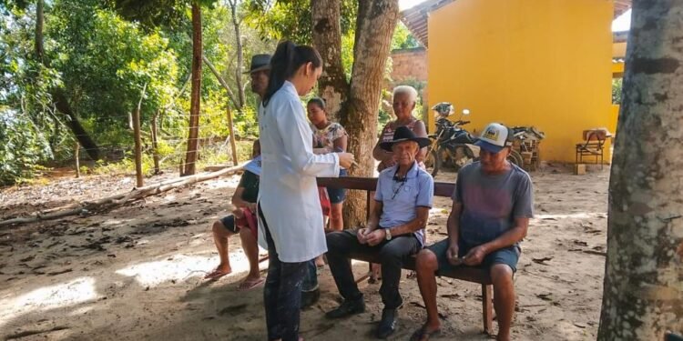 Prefeitura de Eunápolis leva serviços itinerantes de saúde às famílias do campo