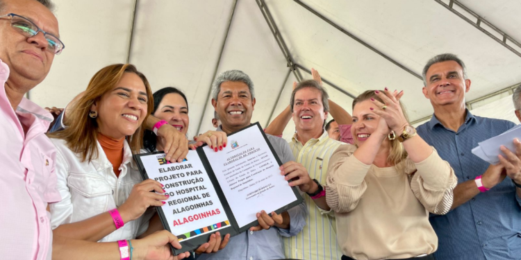 Com investimento estimado em R$ 125 milhões apenas em obras, governador anuncia construção do Hospital Regional de Alagoinhas