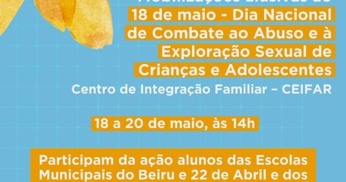 SJDH e CEIFAR promovem ações alusivas ao 18 de maio em escolas públicas do bairro de Tancredo Neves