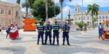 Após intensificar atuação preventiva, Guarda Municipal não registra ocorrências no Centro Histórico nas últimas 72h