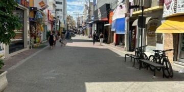 Prefeitura de Juazeiro promove ação de ordenamento no calçadão para garantir mobilidade e acessibilidade