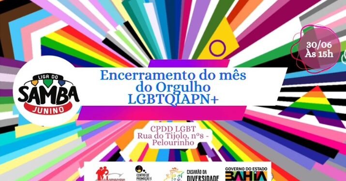 Samba junino encerra atividades no Mês do Orgulho LGBTQIAPN+ da SJDH