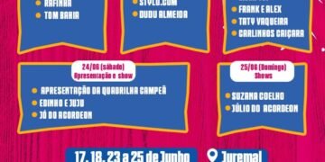 São João de Juremal começa neste sábado com programação diversificada