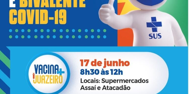 Prefeitura de Juazeiro segue com aplicação de vacinas em supermercados da cidade neste sábado