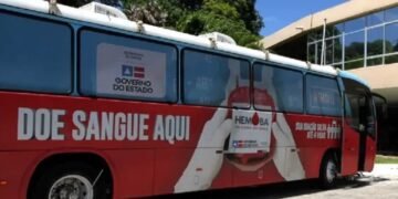 Cruz das Almas recebe unidade de serviços móvel da Hemoba