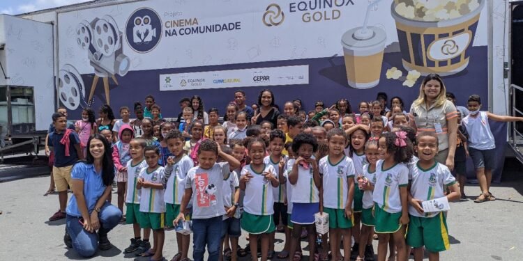 Divulgação Equinox Gold Alunos da rede pública são presença garantida no Cine Equinox