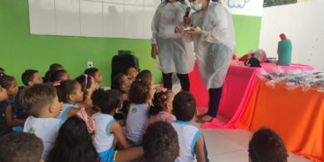 Gestão Suzana Ramos promove saúde bucal em crianças do Residencial Juazeiro I