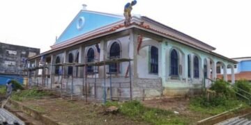 Escola Municipal Abrigo Filhos do Povo, na Liberdade, será ampliada. Crédito: Bruno Concha/Secom PMS