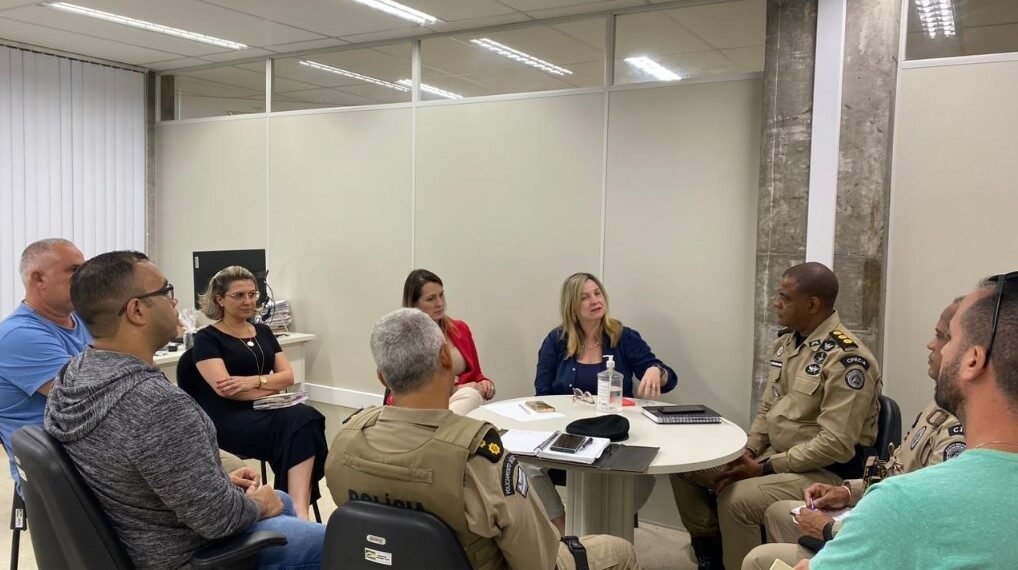 Unidades policiais com atuação na Risp/Atlântico se reúnem para definir estratégias