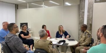 Unidades policiais com atuação na Risp/Atlântico se reúnem para definir estratégias