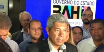 Jerônimo Rodrigues disse que a Bahia tem reduzido a violência, o que aparecerá nos próximos indicadores - Foto: Eduardo Dias | Ag. A TARDE