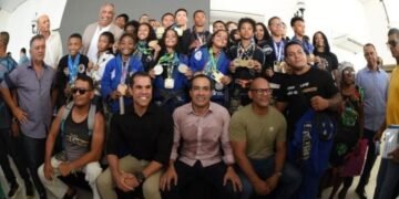 Lei Municipal do Esporte foi apresentada pelo prefeito Bruno Reis . Crédito: Betto Jr. / Secom PMS