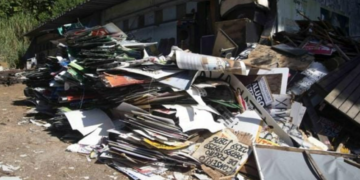 Material irregular. Crédito: Jefferson Peixoto/Secom PMS