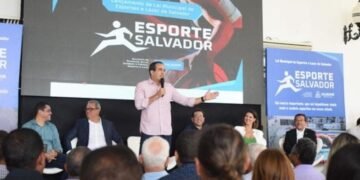 Segundo Bruno Reis, projeto da nova arena deve ser concluído ainda no mês de agosto. Crédito: Betto Jr. / Secom PMS