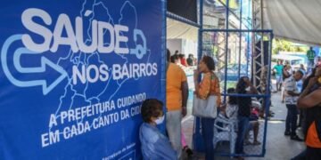 Saúde nos bairros. Crédito: Bruno Concha/Secom PMS