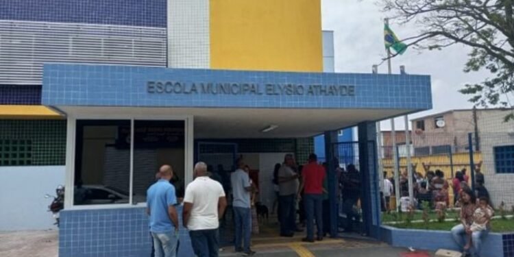 Nova escola foi entregue. Crédito: Gil Santos/CORREIO