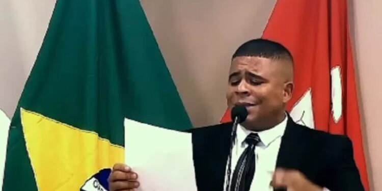 Vereador, Soldado Nailson (Republicanos) denuncia fala polêmica de secretário de Infraestrutura, que é filho da prefeita Nilza da Mata (PP) - Foto: Reprodução | Instagram