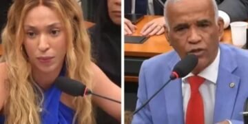 Erika Hilton e Pastor Sargento Isidório. Crédito: Reprodução