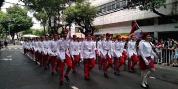 Desfile de Sete de Setembro. Crédito: Gil Santos/Arquivo CORREIO