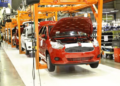 Ford Ka - Planta de CamaÃ§ari. Crédito: Divulgação