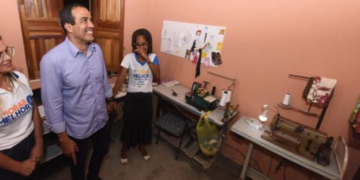 Entrega das casas beneficiadas pelo programa Morar Melhor. Crédito: Valter Pontes / Secom PMS