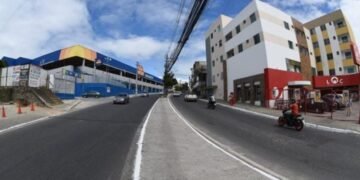 Serão requalificados 3,6 km de via. Crédito: Valter Pontes/ Secom