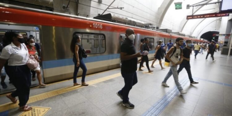 Metrô de Salvador. Crédito: Arisson Marinho / Arquivo CORREIO